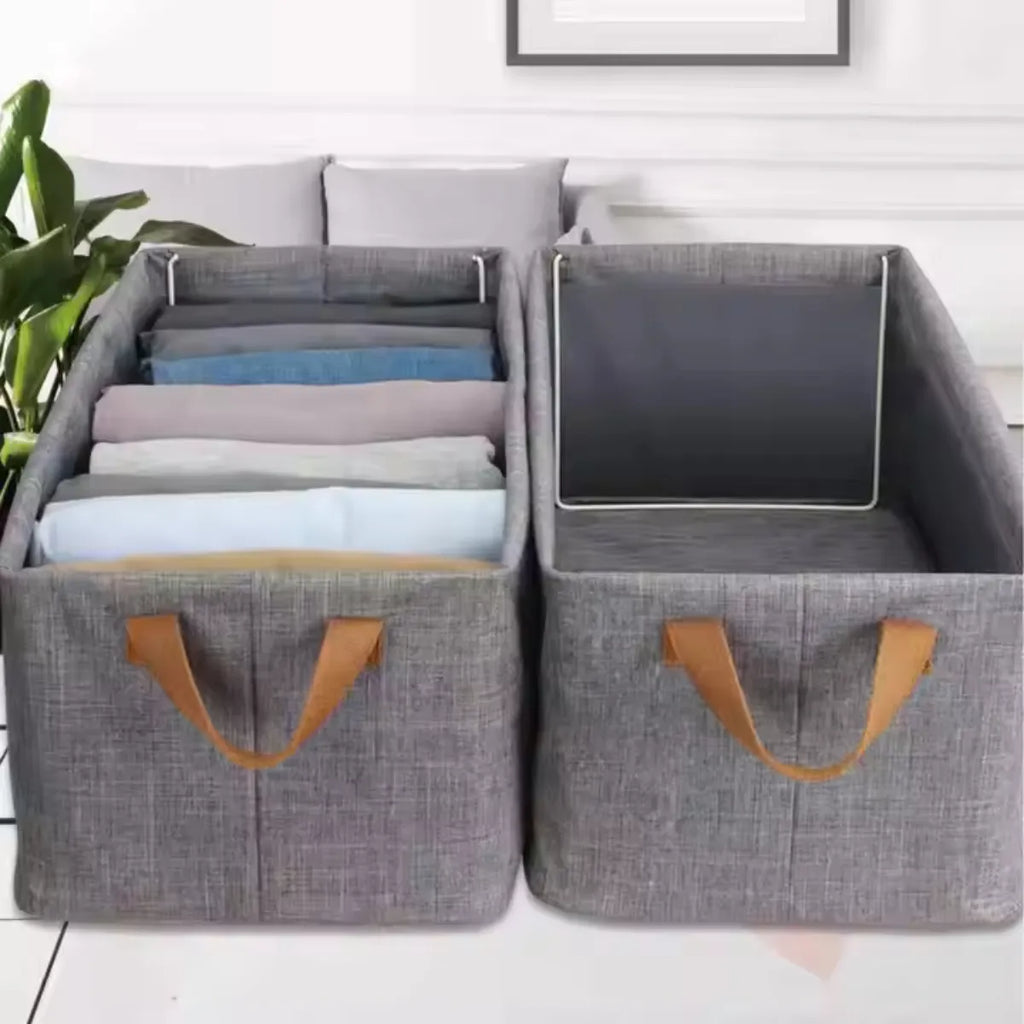 Canasta Caja Organizadora Plegable Ropa