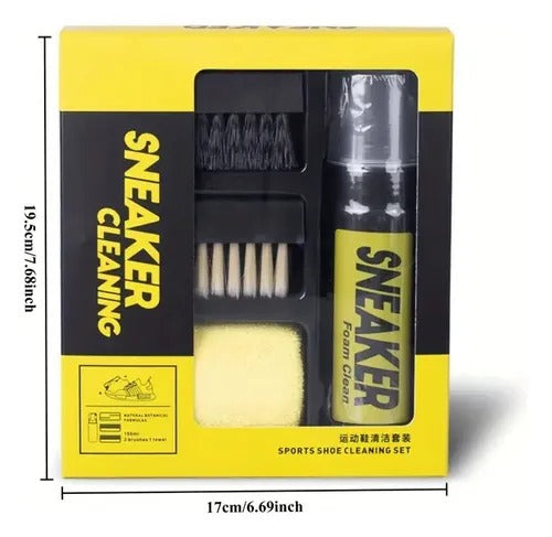 Cepillo para kit de limpieza de zapatos